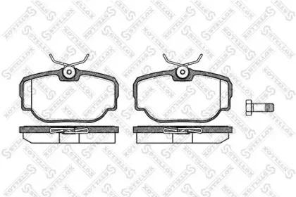 Комплект тормозных колодок, дисковый тормоз STELLOX купить